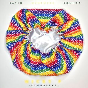 Micky P Satin Elastic Bonnet